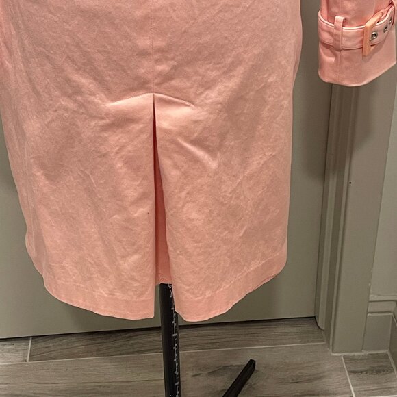 Apostrophe pink trench coat - Picture 9 of 10